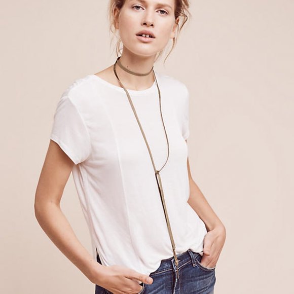 Mix & Match Tee, by Lilka, size M, white/cream - Picture 1 of 5